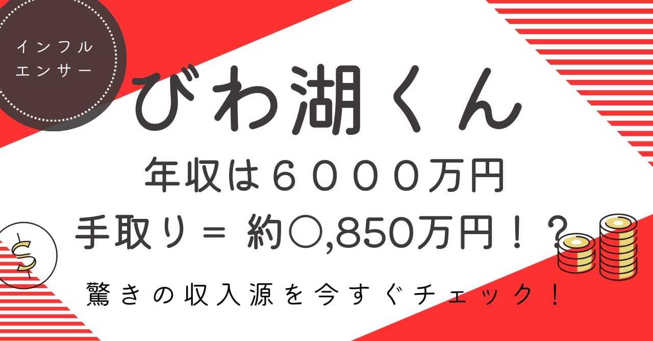 びわ湖くんの年収は6,000万円超！？驚きの収入源とリアルな手取り額を徹底解説